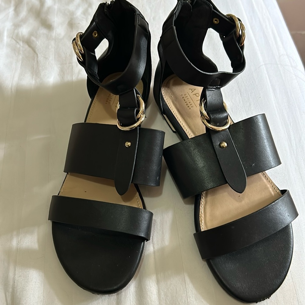 Black sandals